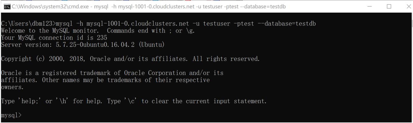 Connect to the MySQL server using Shell from MySQL client below 5.7